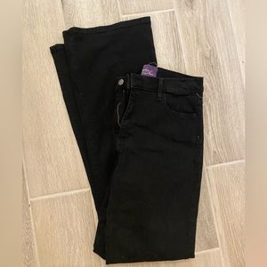 Not your daughters jeans black size 6 stretch high rise